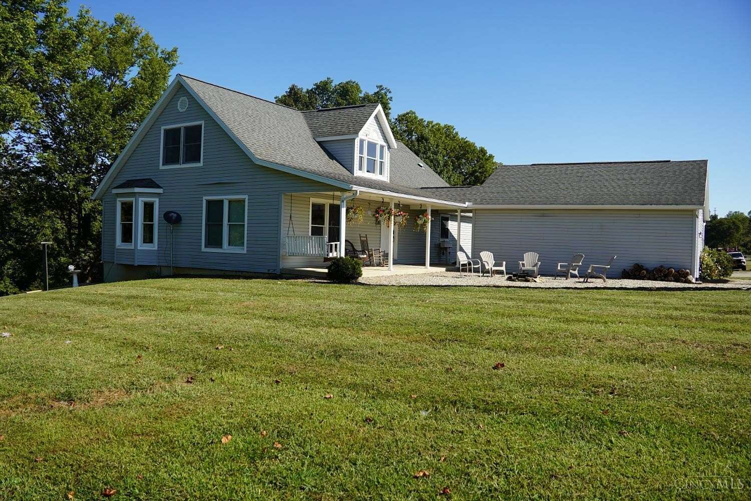 115 Acres of Land with Home for Sale in Meigs Township, Ohio