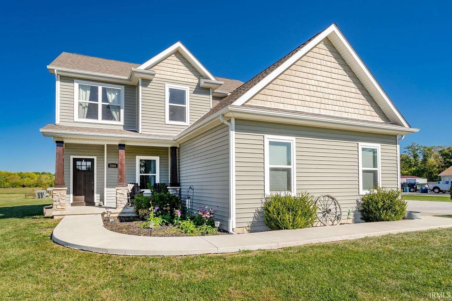 2.16 Acres of Residential Land with Home for Sale in Battle Ground, Indiana