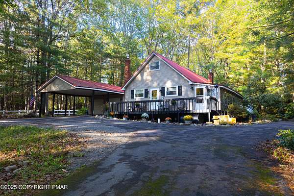 3 Acres of Residential Land with Home for Sale in Kunkletown, Pennsylvania