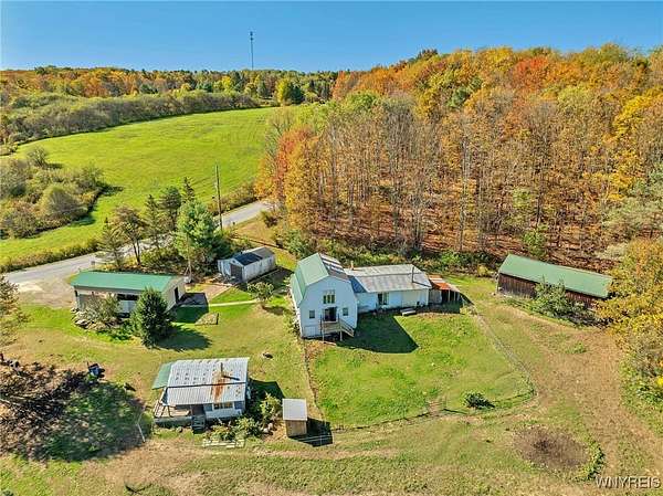 2 Acres of Residential Land with Home for Sale in Conewango Valley, New York