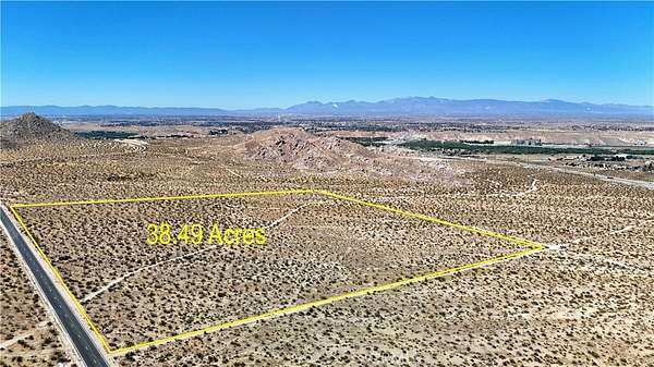 38.5 Acres of Land for Sale in Apple Valley, California