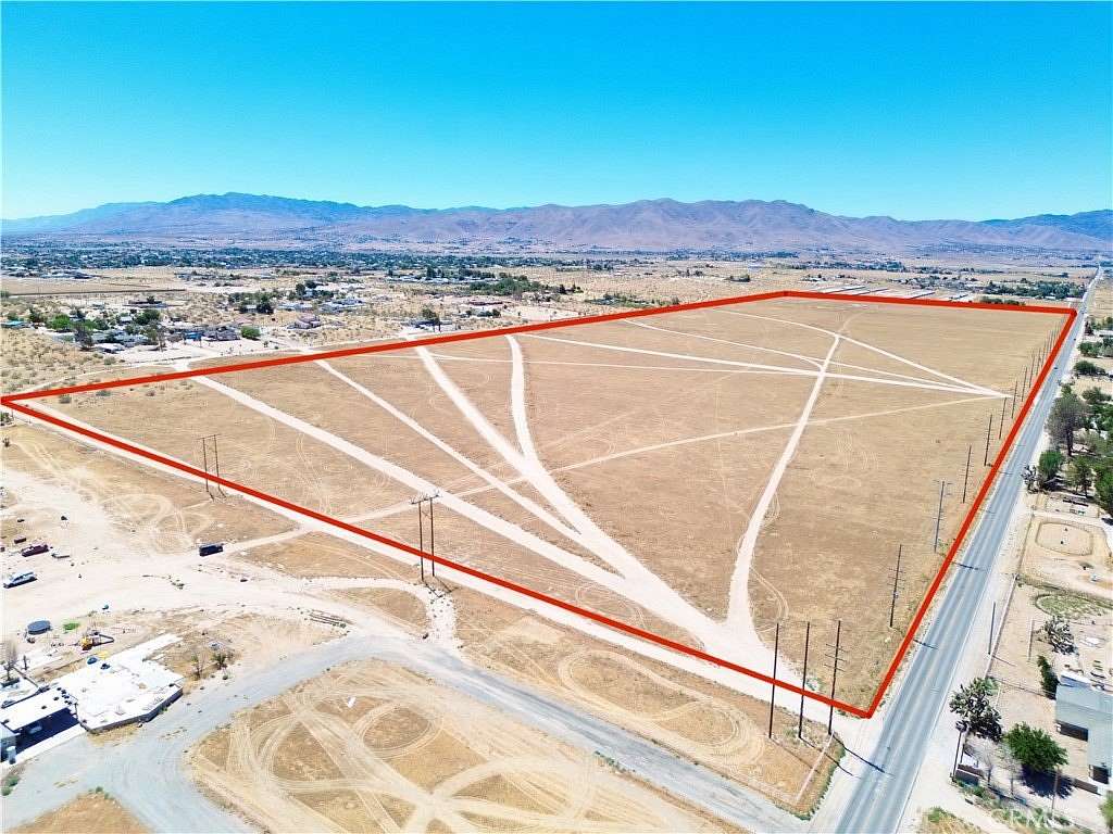 120 Acres of Land for Sale in Apple Valley, California