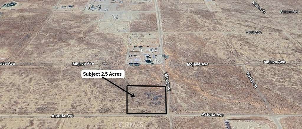 2.5 Acres of Land for Sale in Rosamond, California