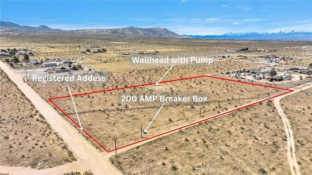 4.77 Acres of Residential Land for Sale in Apple Valley, California