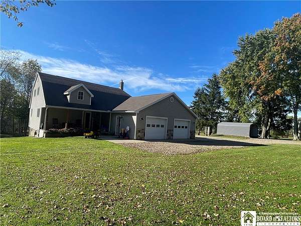 9.1 Acres of Residential Land with Home for Sale in Clymer, New York