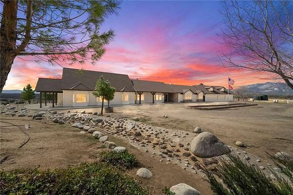 6.68 Acres of Land with Home for Sale in Anza, California