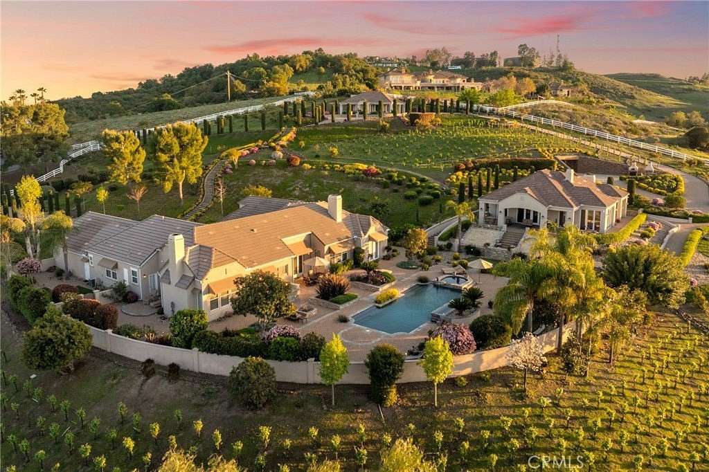 4.19 Acres of Land with Home for Sale in Temecula, California