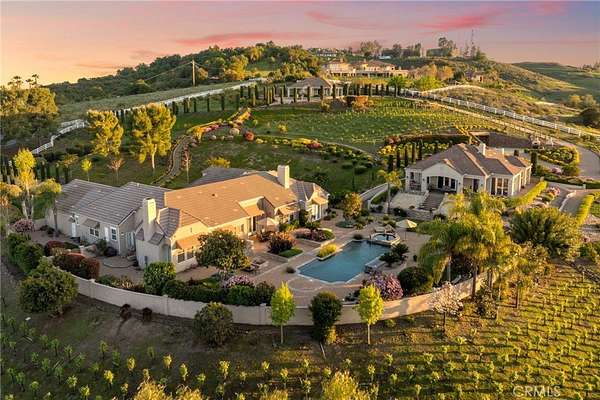 4.19 Acres of Land with Home for Sale in Temecula, California