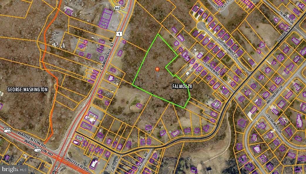 5 Acres of Commercial Land for Sale in Fredericksburg, Virginia
