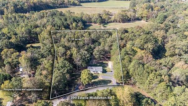 2.59 Acres of Residential Land with Home for Sale in Chatsworth, Georgia