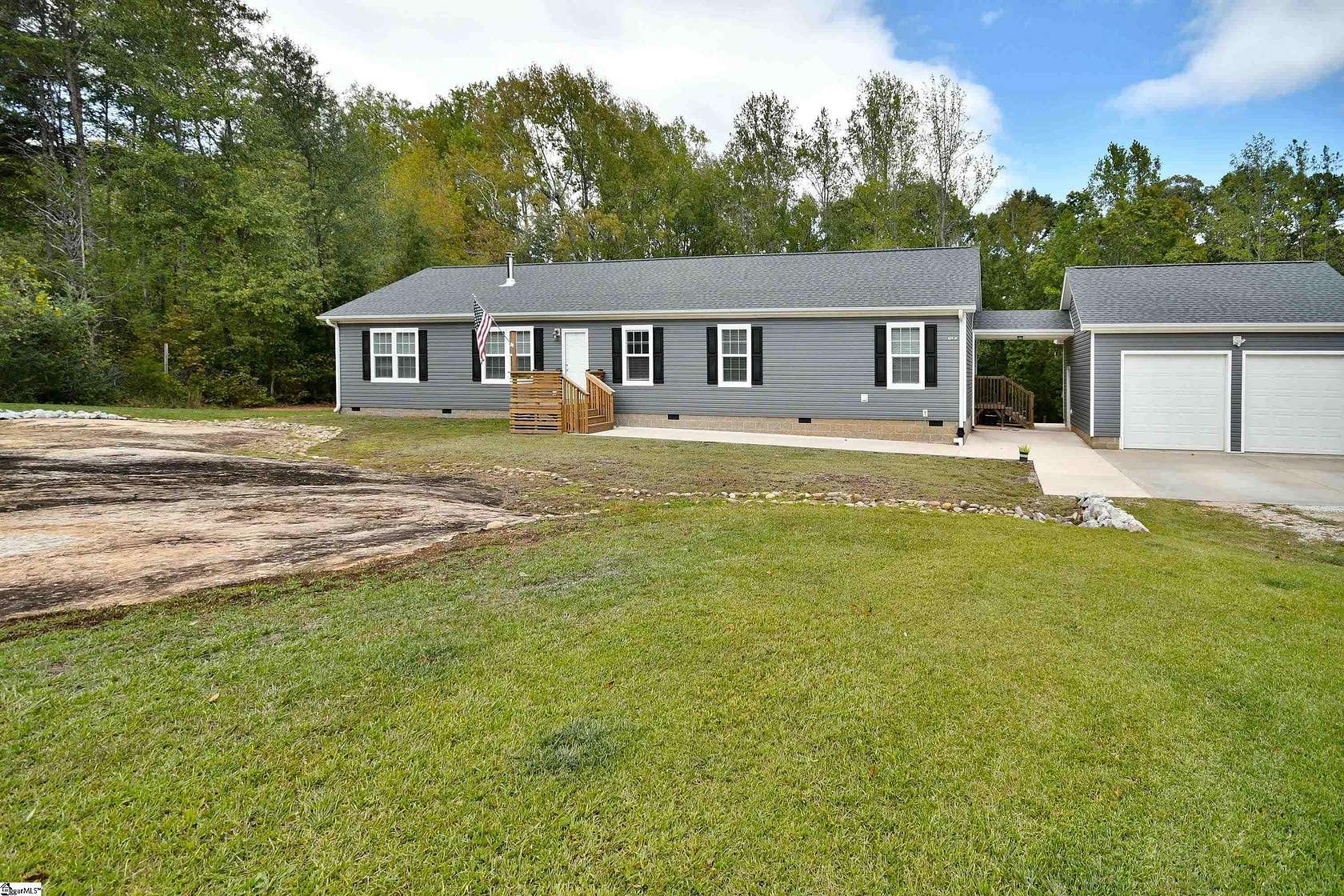 3 Acres of Land with Home for Sale in Travelers Rest, South Carolina