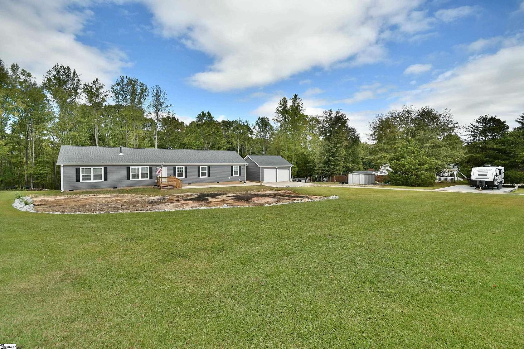 3 Acres of Residential Land with Home for Sale in Travelers Rest, South Carolina