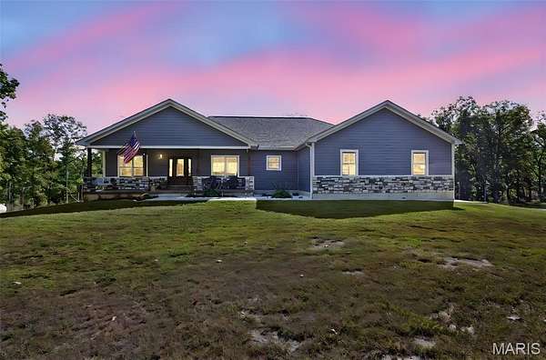 10 Acres of Recreational Land with Home for Sale in Mineral Point, Missouri