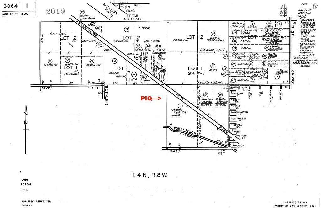 152 Acres of Land for Sale in Llano, California