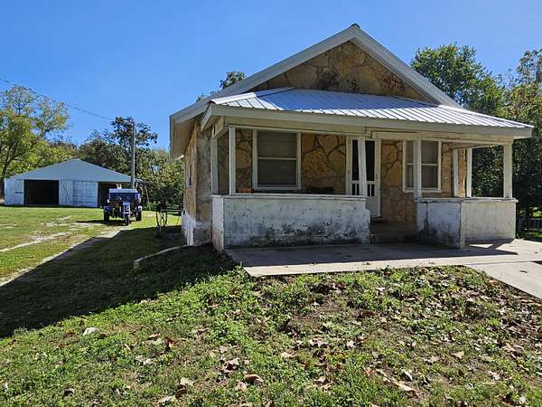 5 Acres of Residential Land with Home for Sale in Fairview, Missouri