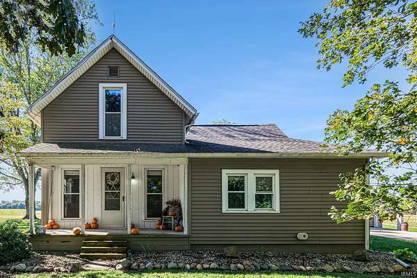 10 Acres of Land with Home for Sale in Claypool, Indiana