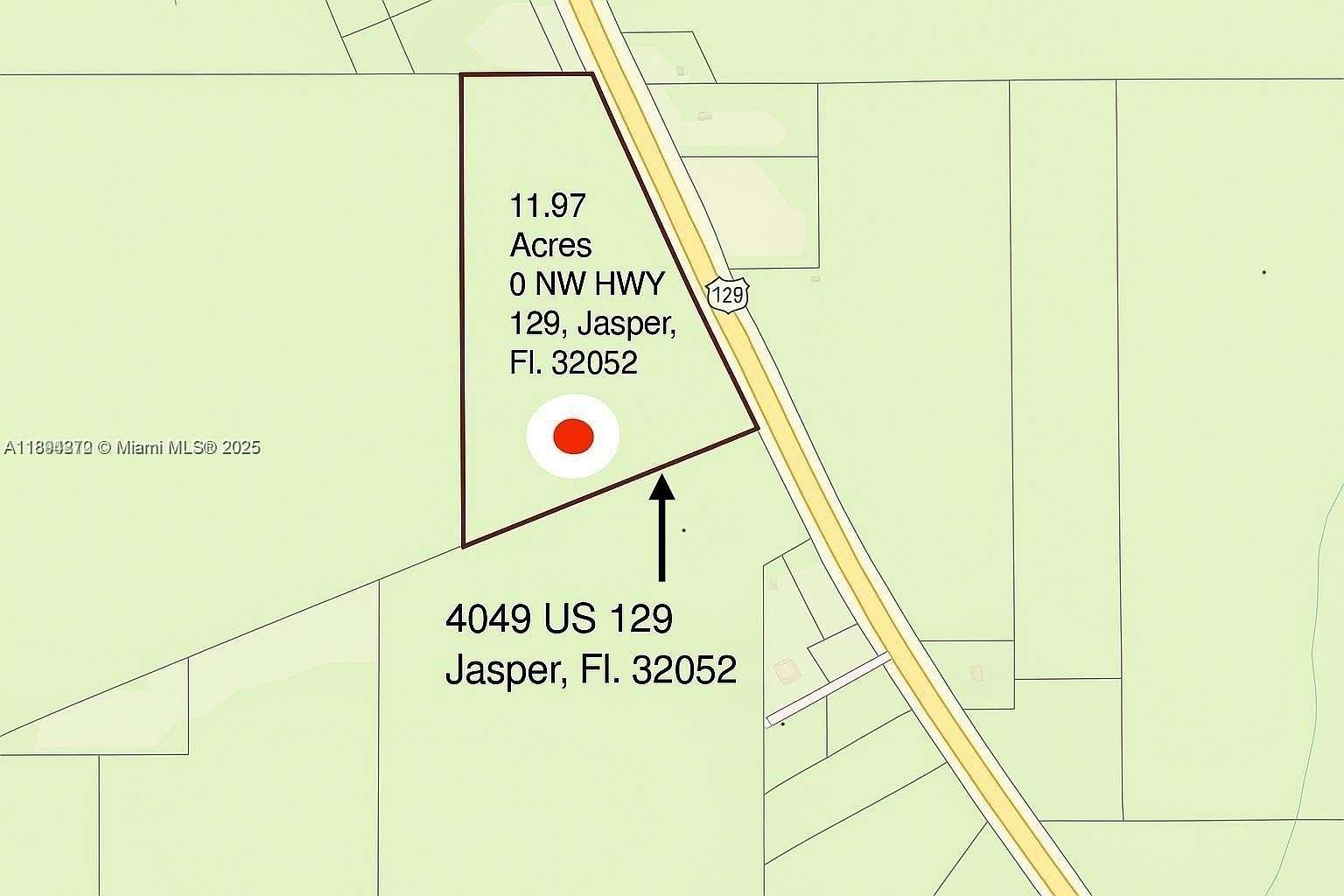 12 Acres of Recreational Land for Sale in Jasper, Florida
