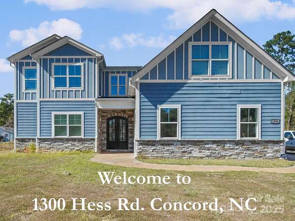 3 Acres of Residential Land with Home for Sale in Concord, North Carolina
