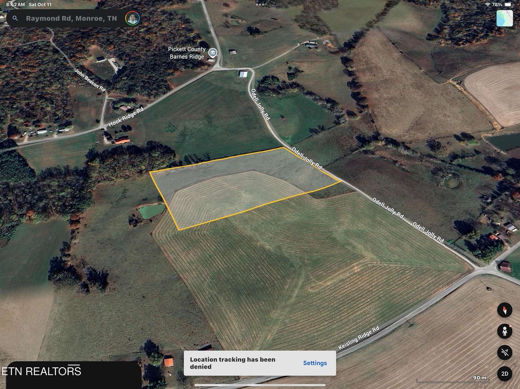 5.59 Acres of Land for Sale in Monroe, Tennessee