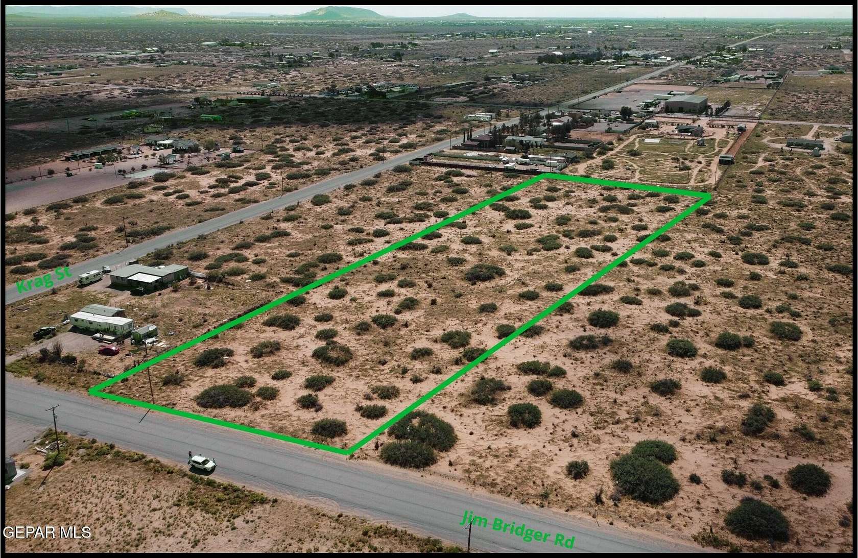 5 Acres of Residential Land for Sale in El Paso, Texas