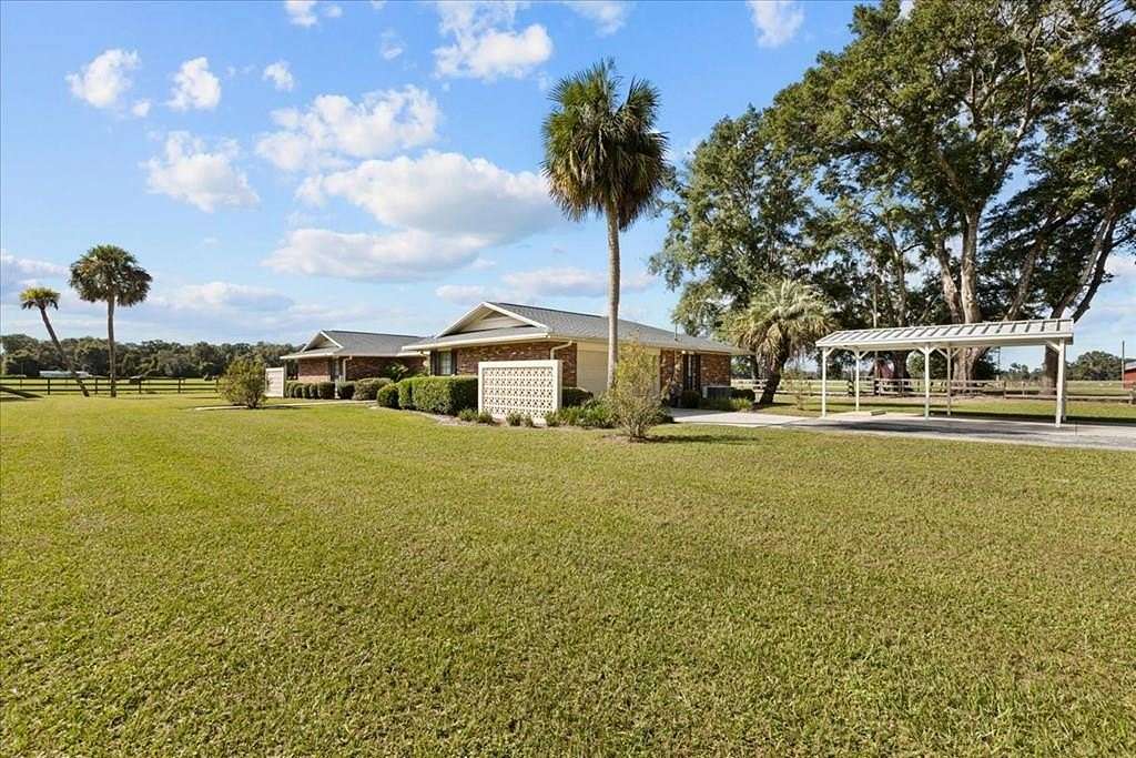 5 Acres of Residential Land with Home for Sale in Chiefland, Florida
