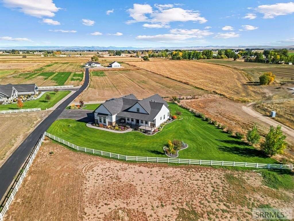 5 Acres of Land with Home for Sale in Rigby, Idaho