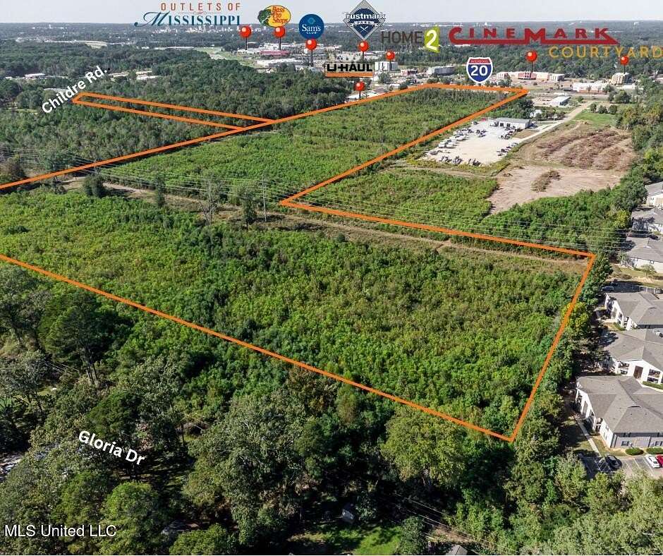 53.5 Acres of Land for Sale in Pearl, Mississippi