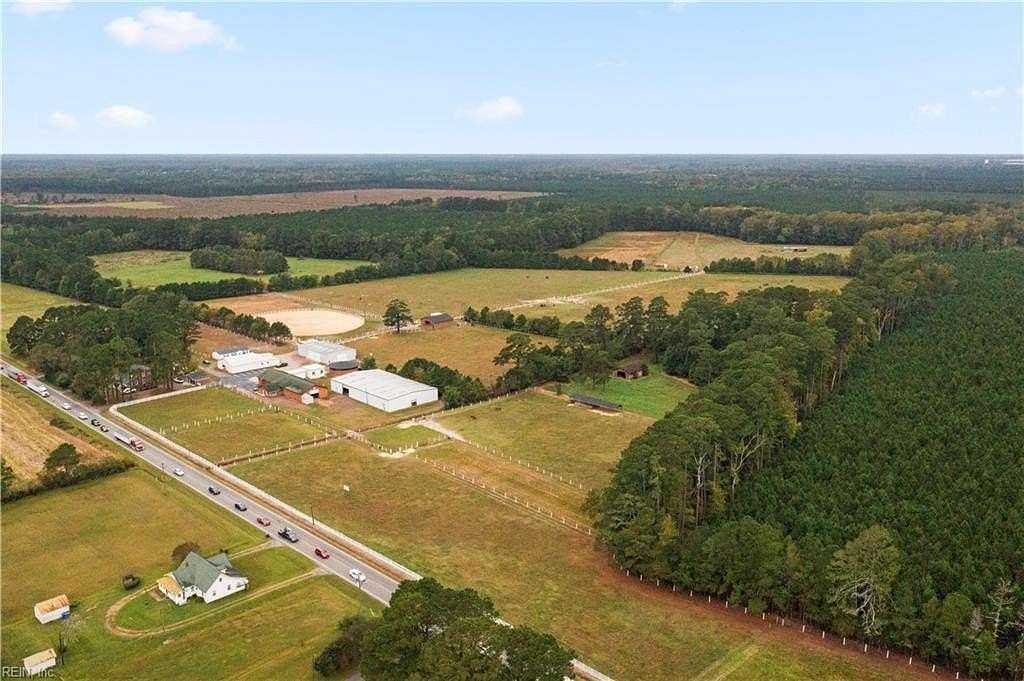 48.7 Acres of Agricultural Land with Home for Sale in Suffolk, Virginia