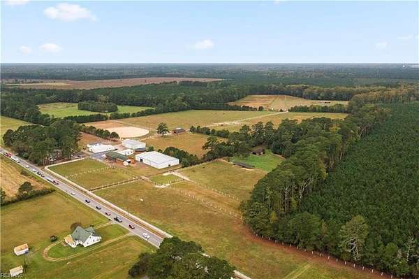 48.7 Acres of Agricultural Land with Home for Sale in Suffolk, Virginia