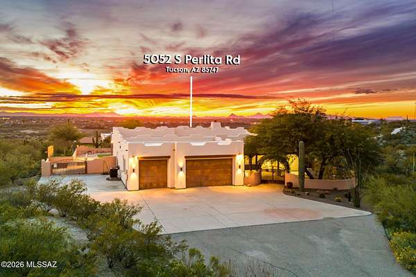 3.59 Acres of Land with Home for Sale in Tucson, Arizona