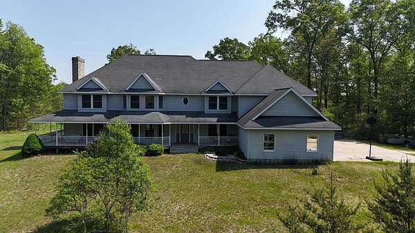 78 Acres of Recreational Land with Home for Sale in Manistee, Michigan