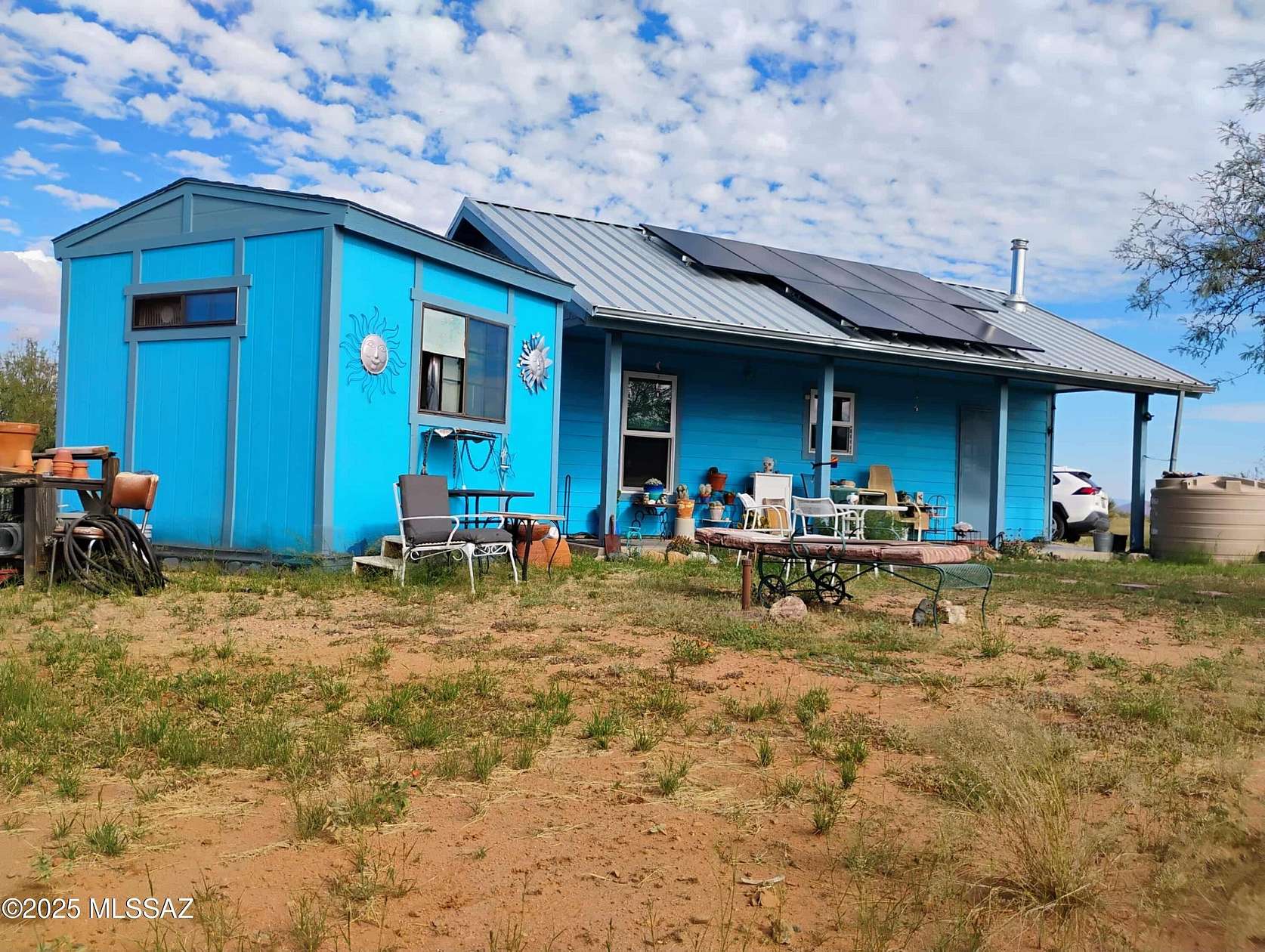 2.34 Acres of Residential Land with Home for Sale in Cochise, Arizona