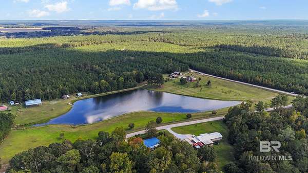 17 Acres of Land with Home for Sale in St. Stephens, Alabama