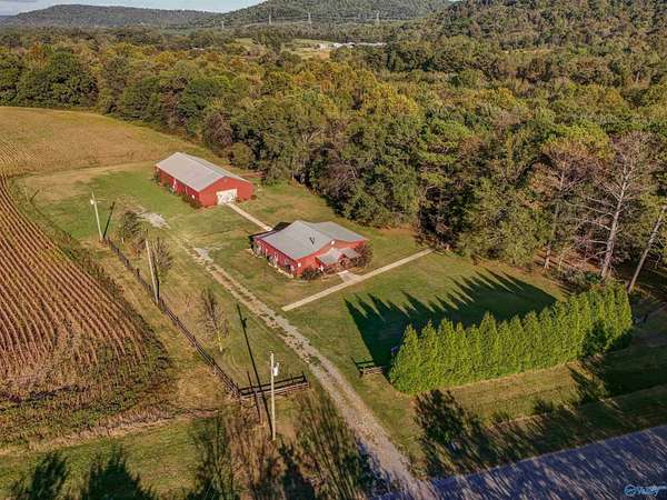 4 Acres of Residential Land with Home for Sale in Guntersville, Alabama