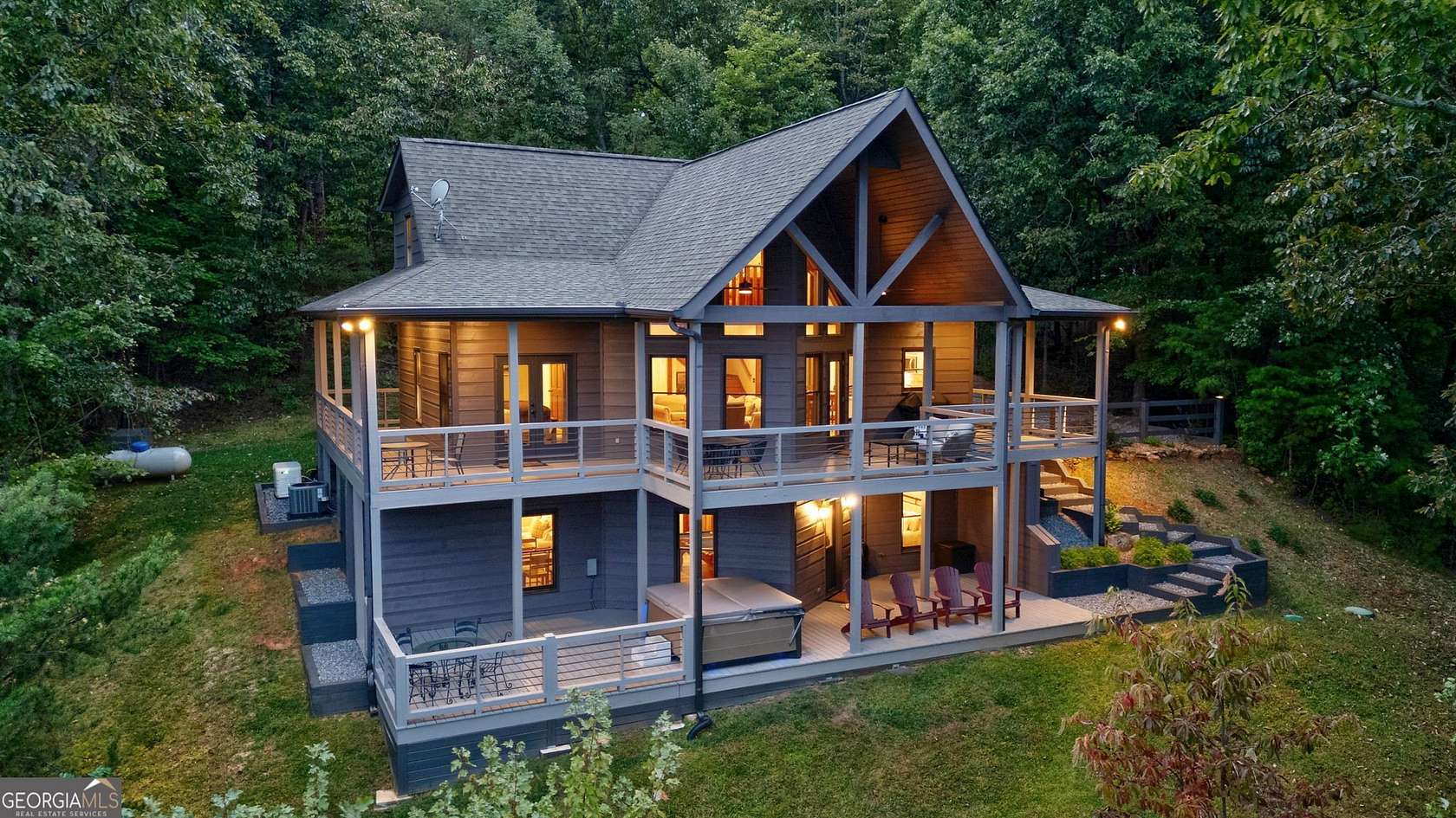 2.69 Acres of Residential Land with Home for Sale in Ellijay, Georgia