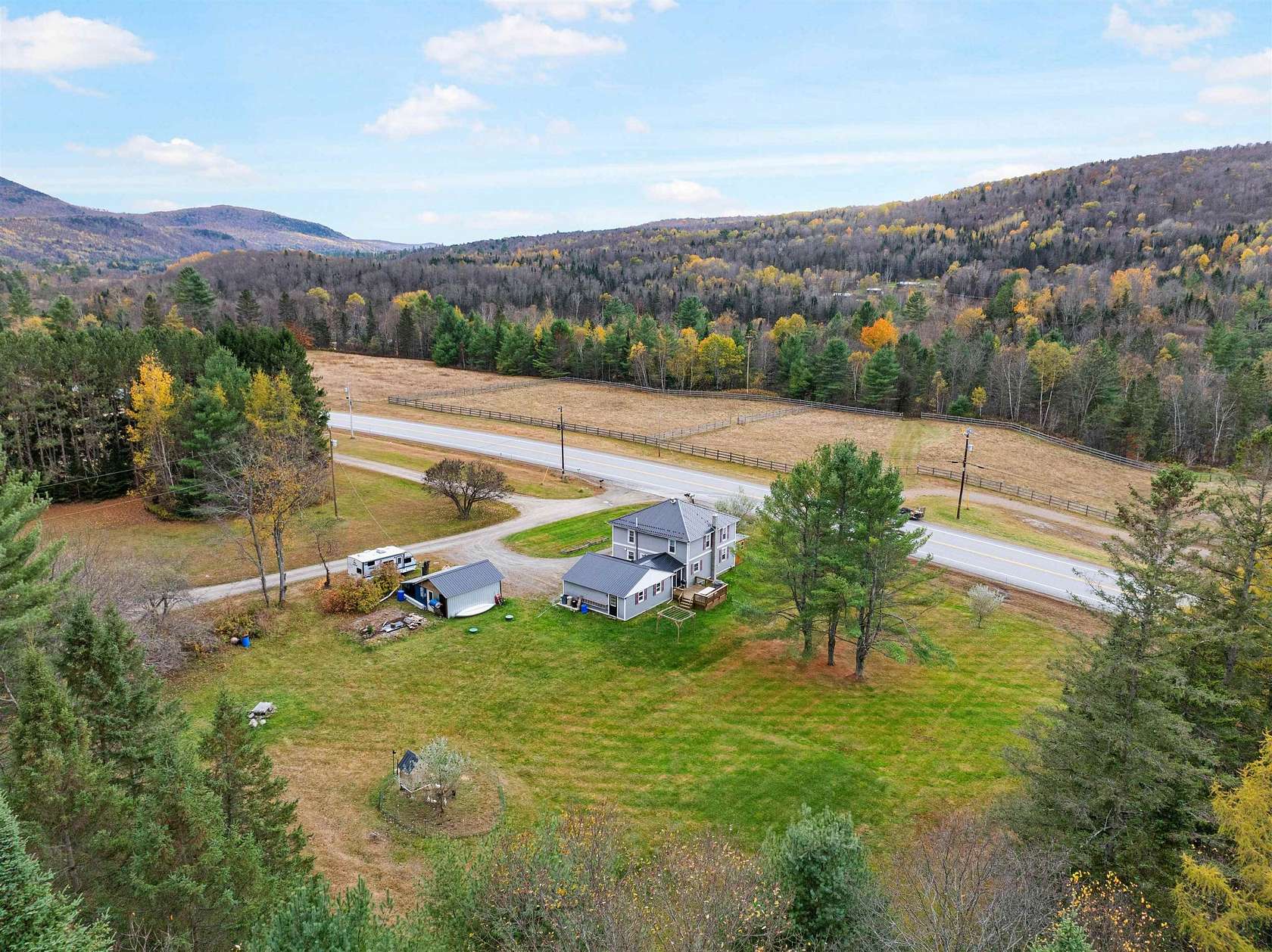 2.36 Acres of Land with Home for Sale in Columbia, New Hampshire