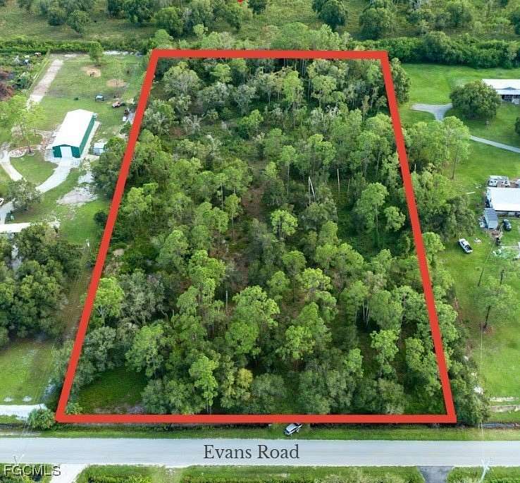 4.52 Acres of Residential Land for Sale in LaBelle, Florida