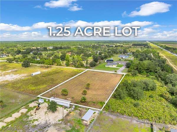 1.25 Acres of Residential Land for Sale in LaBelle, Florida