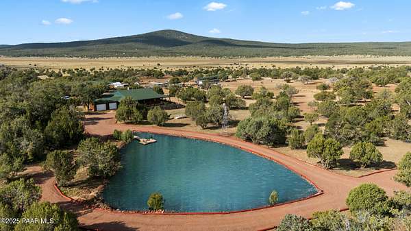 35.9 Acres of Agricultural Land with Home for Sale in Seligman, Arizona