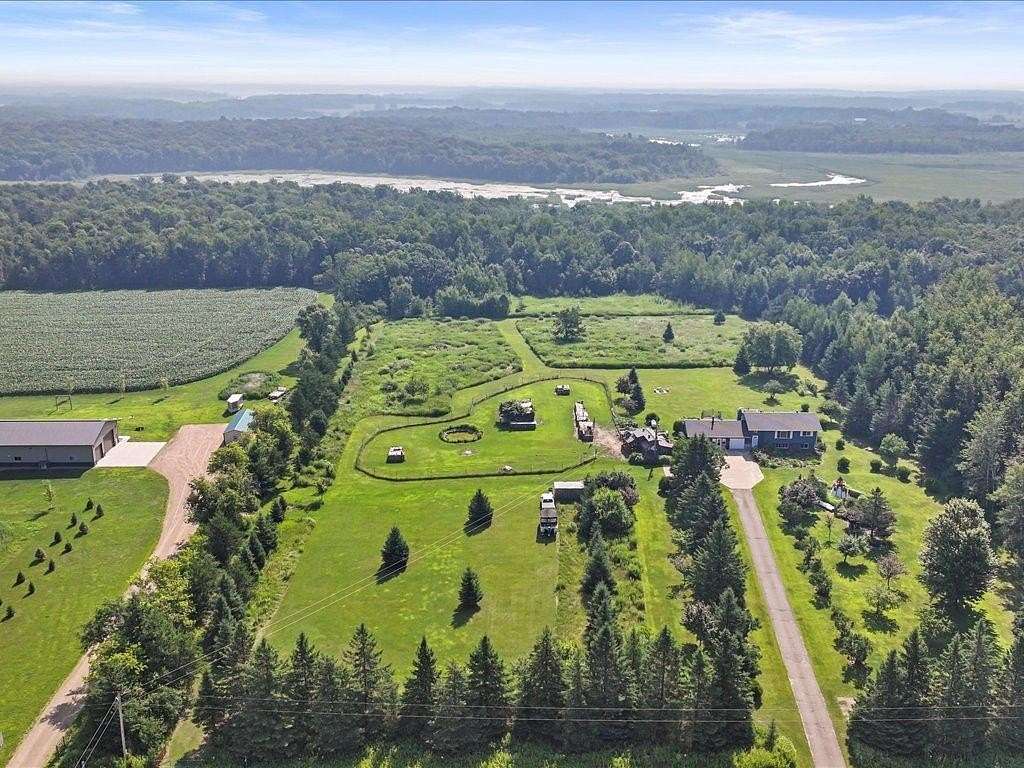 24.1 Acres of Land with Home for Sale in Long Lake Township, Minnesota