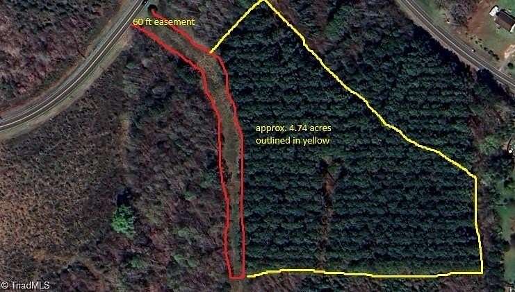 4.74 Acres of Residential Land for Sale in Mocksville, North Carolina