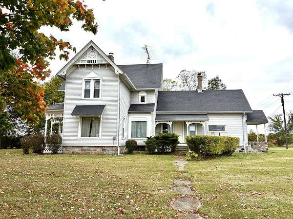 10.5 Acres of Land with Home for Sale in Stockbridge, Michigan