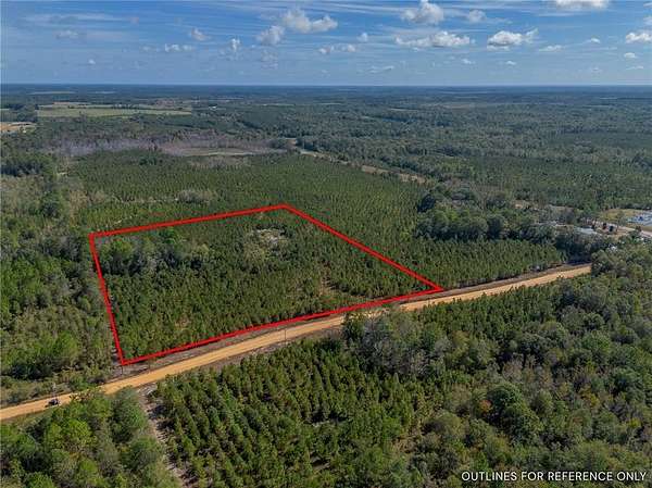 10 Acres of Residential Land for Sale in Jacksonville, Georgia