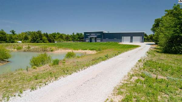 9.33 Acres of Land with Home for Sale in Buhler, Kansas