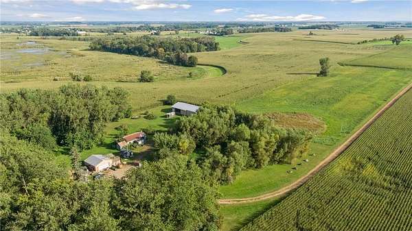 9.9 Acres of Residential Land with Home for Sale in Lanesburgh Township, Minnesota