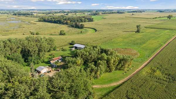 9.9 Acres of Land with Home for Sale in New Prague, Minnesota