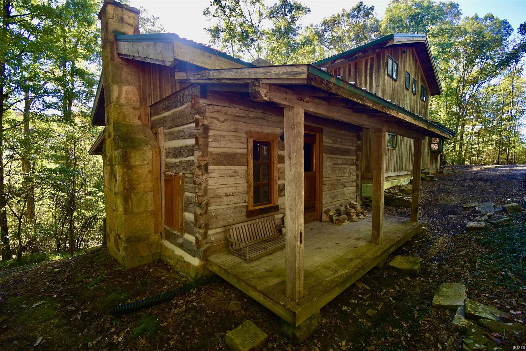 13.3 Acres of Land with Home for Sale in Nashville, Indiana