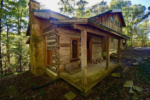 13.3 Acres of Land with Home for Sale in Nashville, Indiana