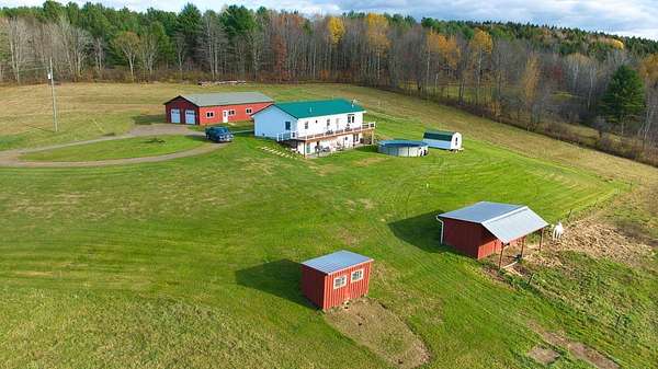 30 Acres of Land with Home for Sale in Bainbridge, New York