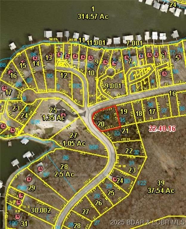 0.45 Acres of Residential Land for Sale in Lake Ozark, Missouri